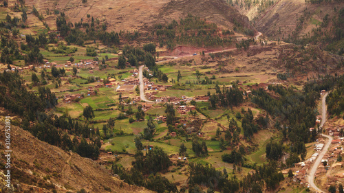 Dorf in Peru 