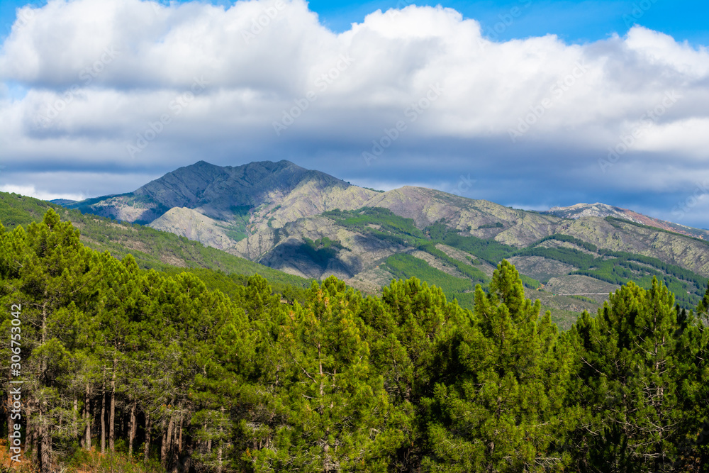 Mountain at Lozoya Valley, Sierra Norte in Madrid
