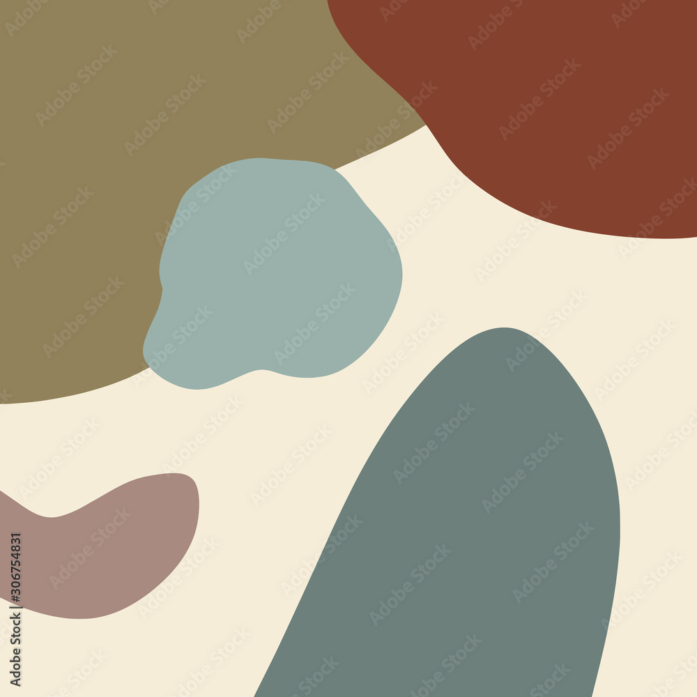 Terracotta Rust Art Print Abstract Modern Digital Painting Fashion Scandinavian Style Color Abstraction Poster Contemporary Print Burnt Orange Vector Illustration Terracotta Rust Art Print Abstract Modern Digital Painting Fashion Scandinavian Style Color Abstraction Poster Contemporary Print Burnt Orange Vector Illustration