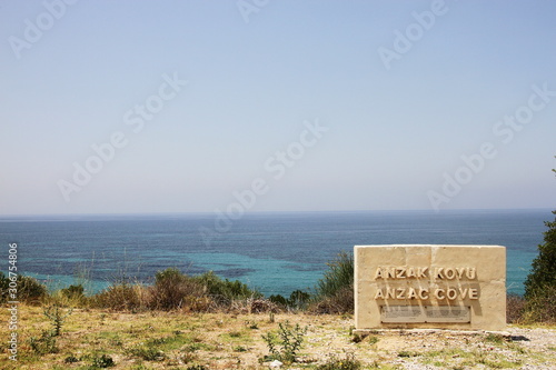 Εκτύπωση καμβά ANZAC Cove the location of the battle of Gallipoli in World War 1