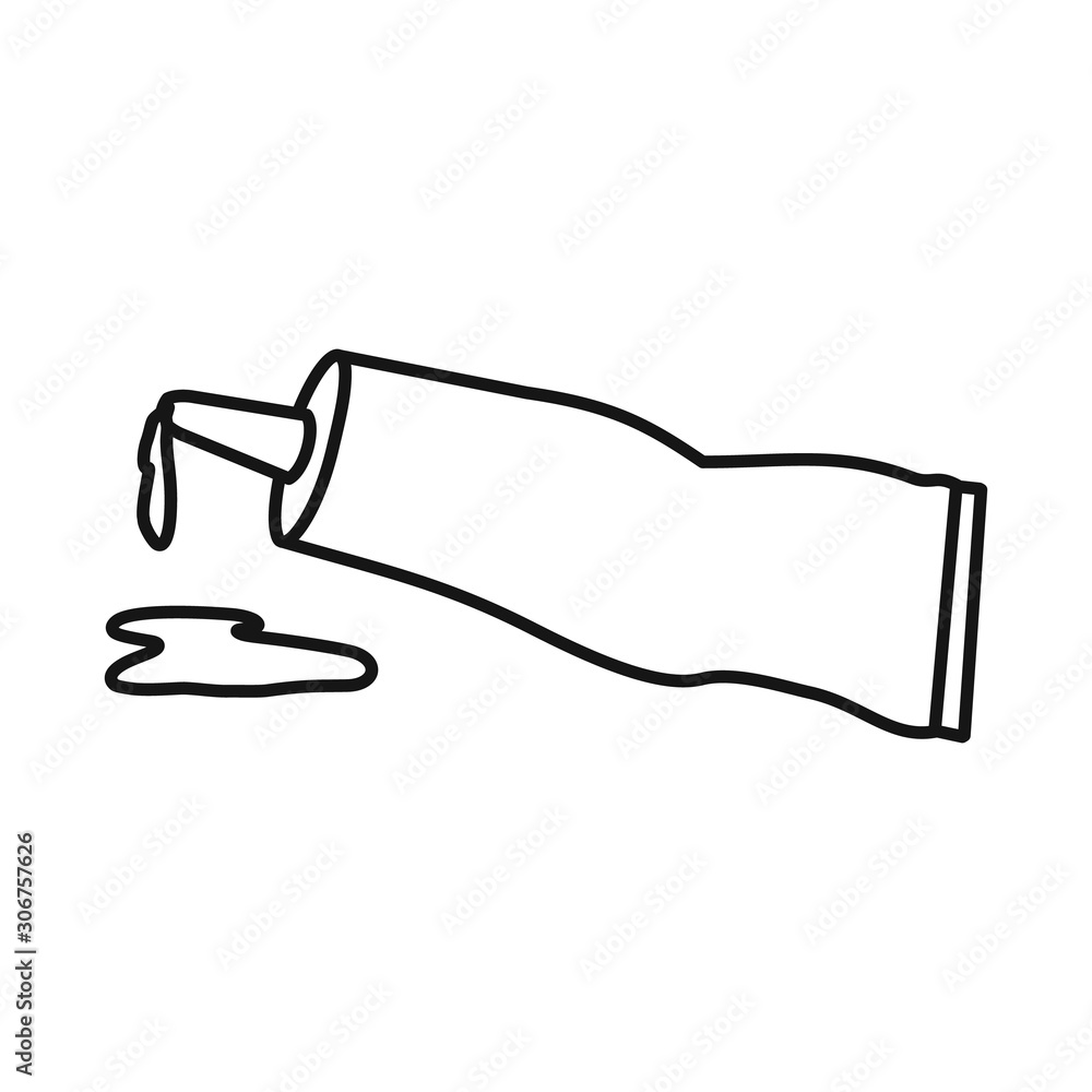 Vector illustration of bottle and hotmelt sign. Graphic of bottle and metal stock symbol for web. Vector illustration of bottle and hotmelt sign. Graphic of bottle and metal stock symbol for web.