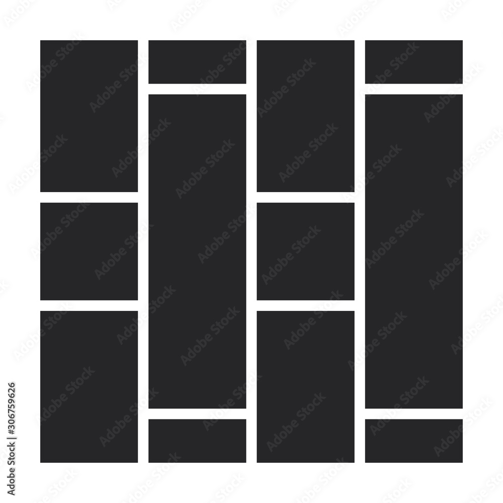 Parquet floor vector icon.Black vector icon isolated on white background parquet floor. Parquet floor vector icon.Black vector icon isolated on white background parquet floor.
