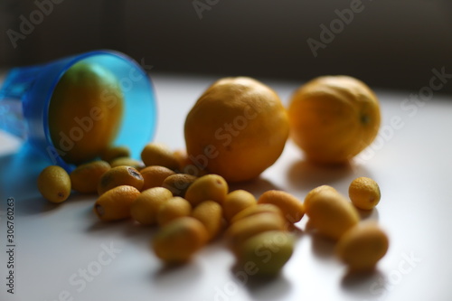 Lemon and mini orange from asia