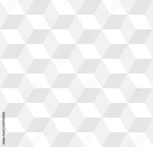 Abstract squares background. Geometric seamless cube pattern. © sanchesnet1