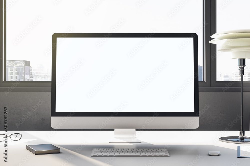 Fototapeta premium Modern designer desktop