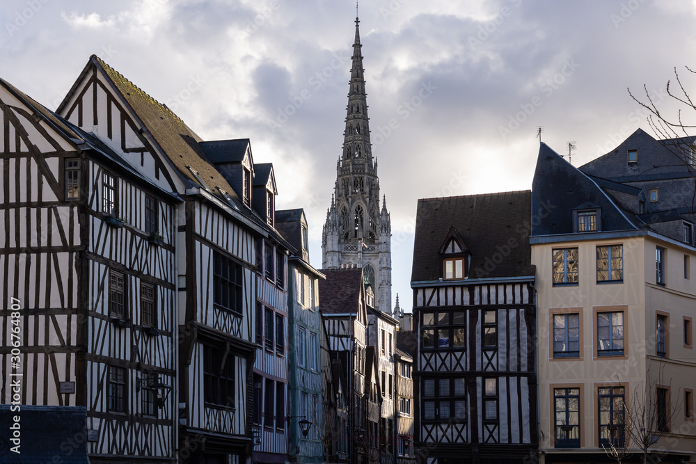 Centre historique de Rouen, Normandie, France