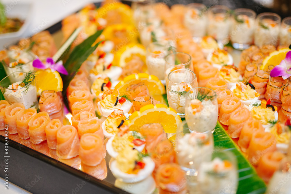 buffet at an event buffet at an event