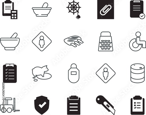 clip vector icon set such as: defense, net, one, all, cheese, storage, oil, vehicle, chemical, hydraulic, collection, kitchenware, care, protection, steak, knife, outfit, price, signature, restaurant
