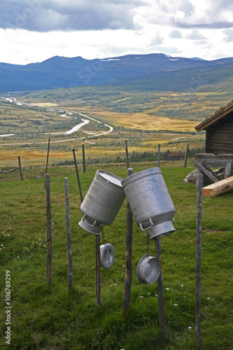 The summer farm in Norway