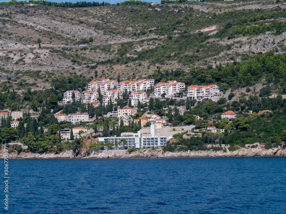 View of Dubrovnik Old Town From Lokrum Island, Croatia