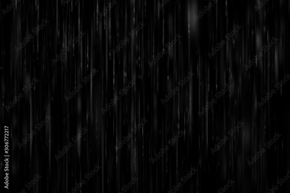 Isolated rain on a black background Isolated rain on a black background