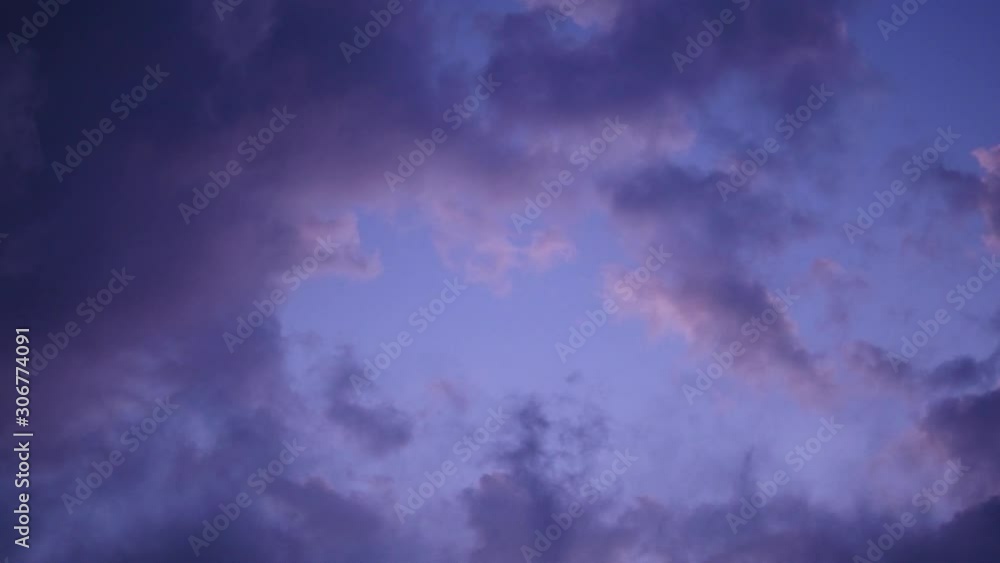 Clouds moving in the evening sky. Mystical sky with dark clouds. Clouds moving in the evening sky. Mystical sky with dark clouds.