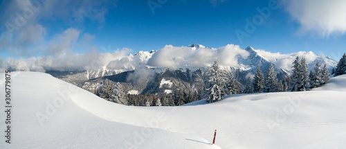 Panorama depuis le cret du poulet 