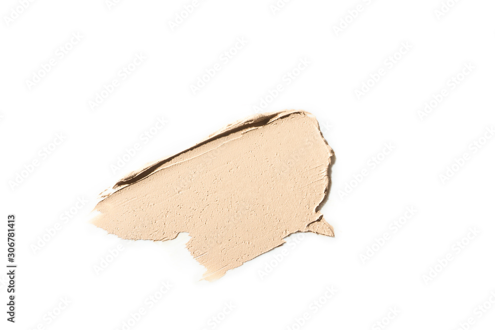 brush stroke of lipstick and foundation brush stroke of lipstick and foundation