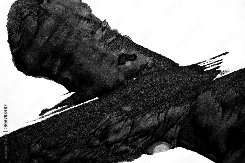 Black and white paint textures Black and white paint textures