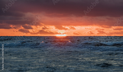 sonnenuntergang am meer