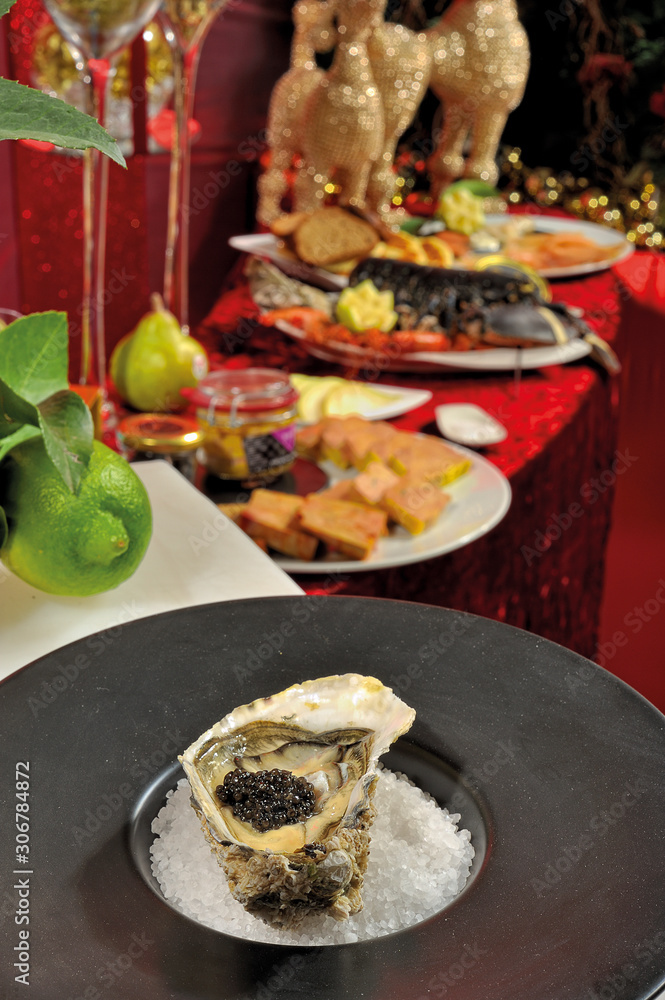 Repas festif de Noël Repas festif de Noël