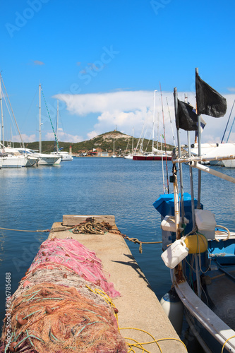 Macinaggio on French island Corsica photo