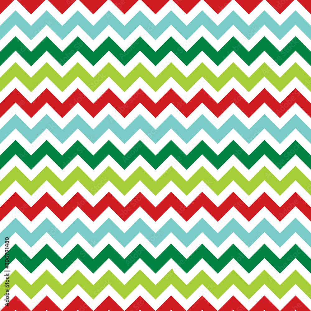 Seamless Christmas zigzag pattern background. Seamless Christmas zigzag pattern background.