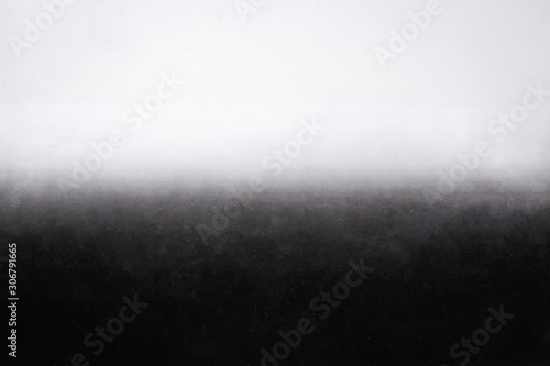 Black and white wall texture, light and shadow, black and white gradient, background
