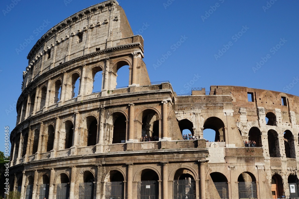 colosseum in roma, italy