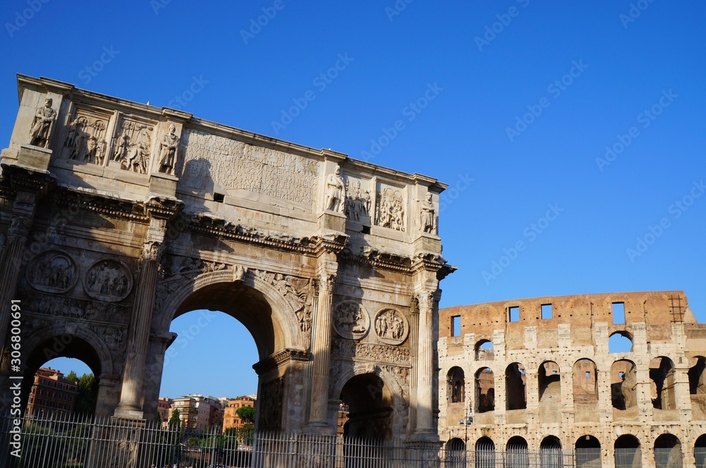 colosseum in roma, italy