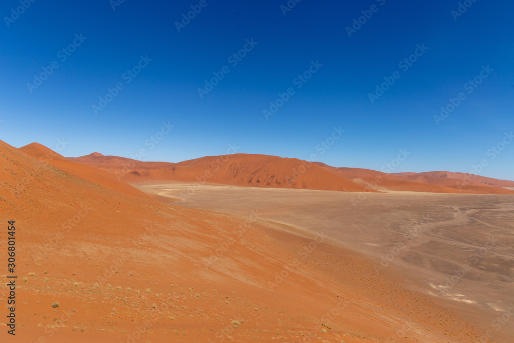 Panoramablick von Düne