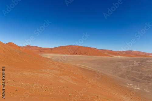 Panoramablick von Düne