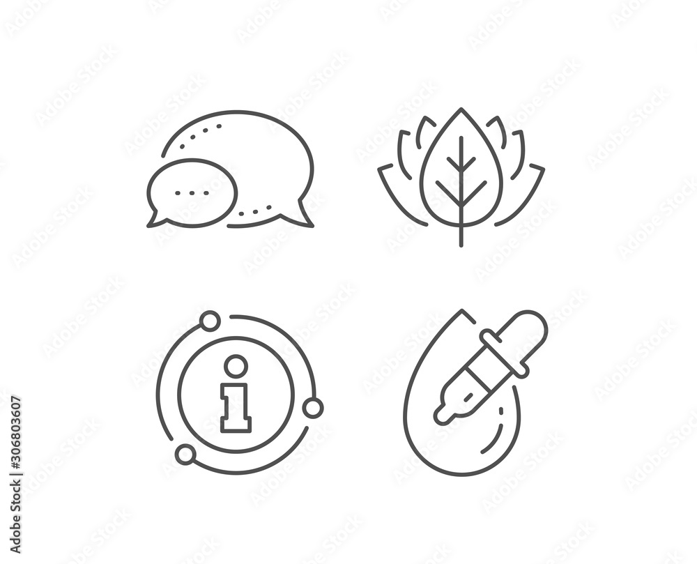 Eye drops line icon. Chat bubble, info sign elements. Oculist clinic sign. Optometry vision symbol. Linear eye drops outline icon. Information bubble. Vector Eye drops line icon. Chat bubble, info sign elements. Oculist clinic sign. Optometry vision symbol. Linear eye drops outline icon. Information bubble. Vector
