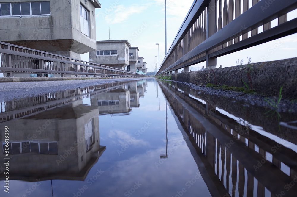 Obraz premium 水門