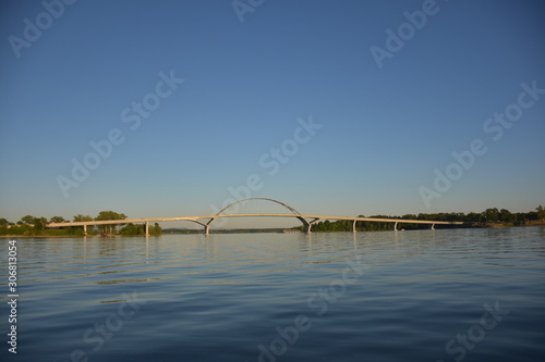 bridge over the lake