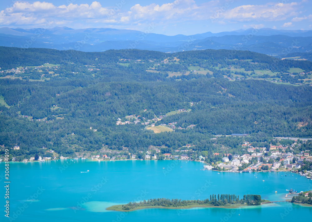 View  of Lake Wörthersee