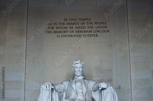 abraham lincoln memorial in washington dc