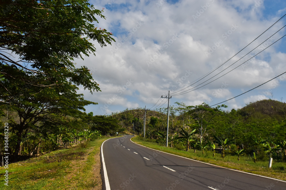 road in the mountains