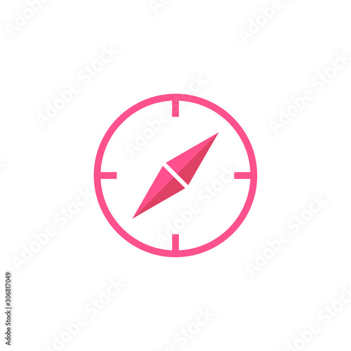 Compass icon Design. Vector illustration Free Download Compass icon Design. Vector illustration - GFXLoad