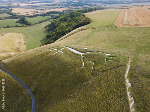 Uffington White Horse by Drone