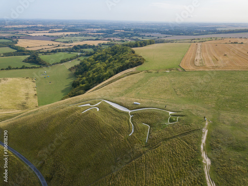 Uffington White Horse by Drone