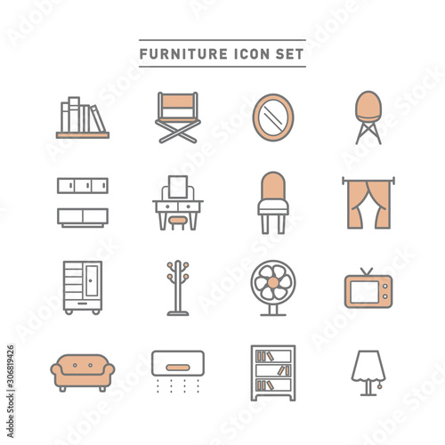 FURNITURE ICON SET