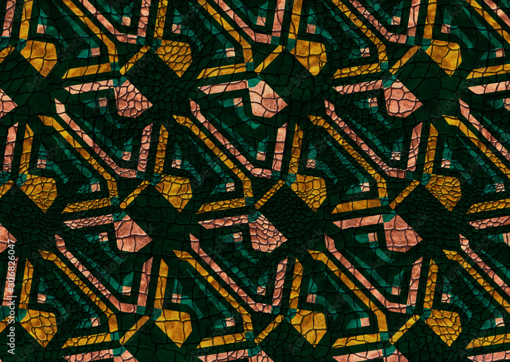 mosaic geometric pattern