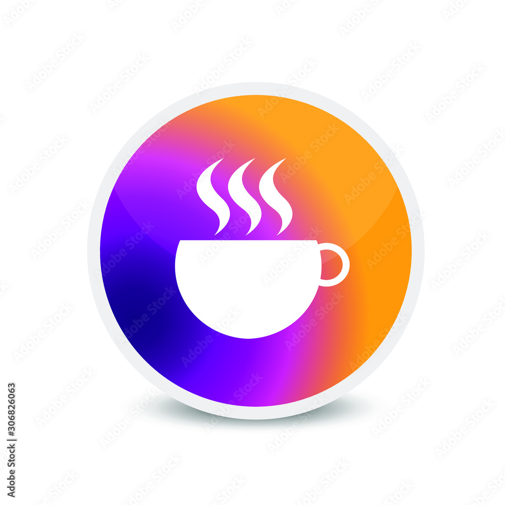Coffee icon vector logo art Coffee icon vector logo art