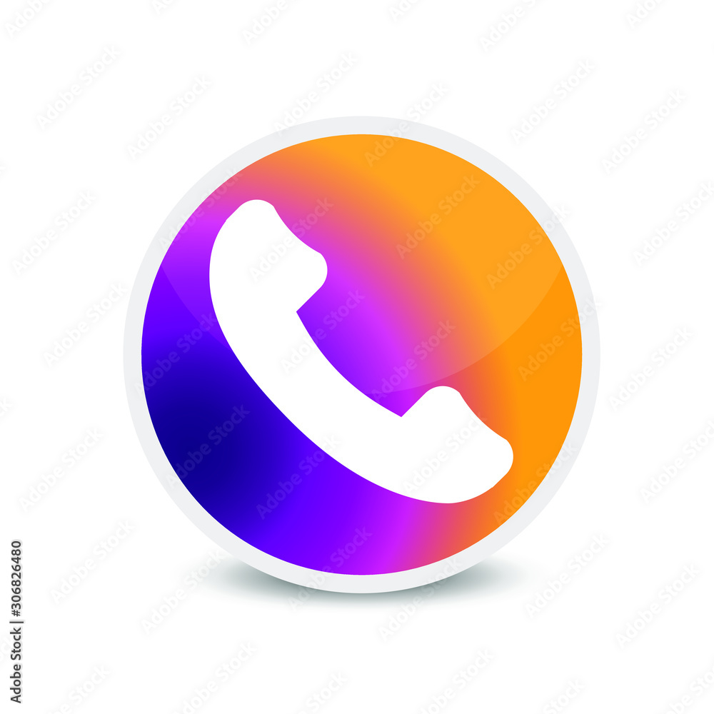Phone icon vector logo art Phone icon vector logo art