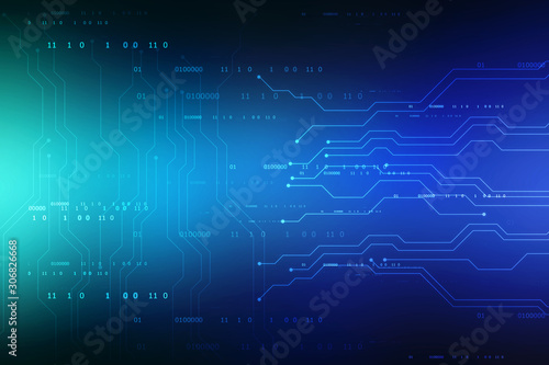Digital Abstract technology background, futuristic background, cyberspace Concept, Abstract Circuit board background