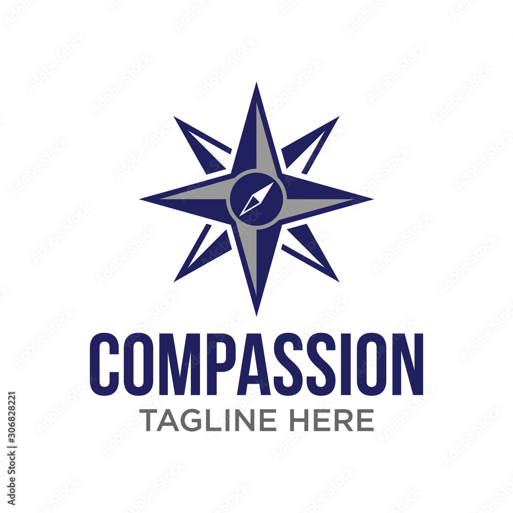 Compass Logo Icon Vector Template Compass Logo Icon Vector Template