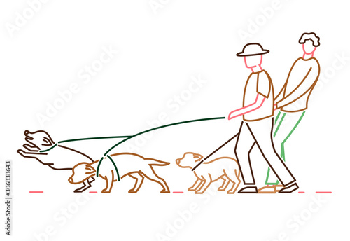 Walking the dog