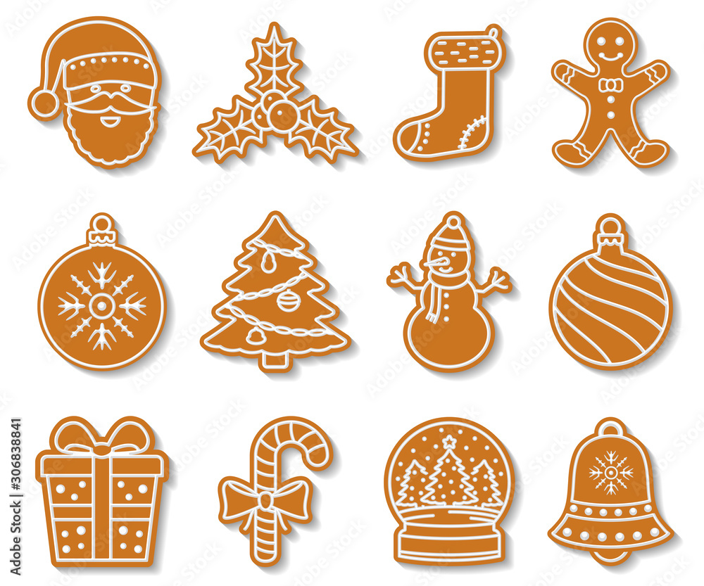 Gingerbread Christmas Cookies Gingerbread Christmas Cookies