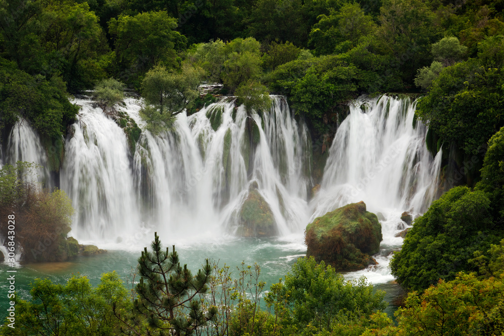 Obraz premium Kravica waterfall, Bosnia and Hercegovina