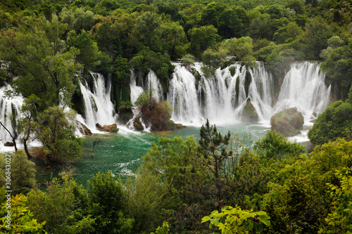 Fototapeta Naklejka Na Ścianę i Meble -  Kravica waterfall, Bosnia and Hercegovina 
