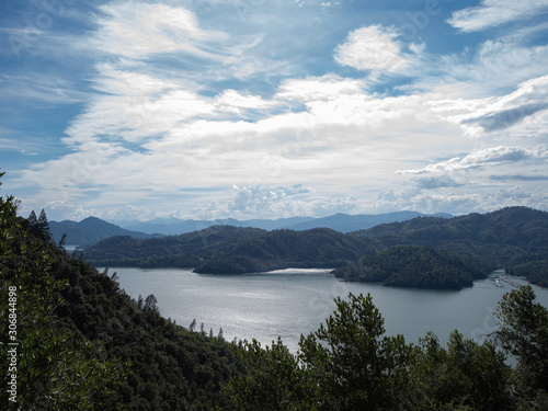 Looking over Shasta Lake, Northern California