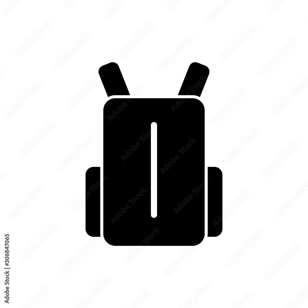 bacpack icon vector illustration design template eps - 10 bacpack icon vector illustration design template eps - 10