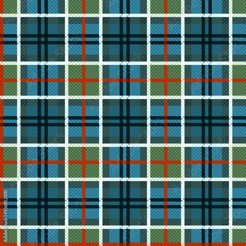 Seamless tartan pattern